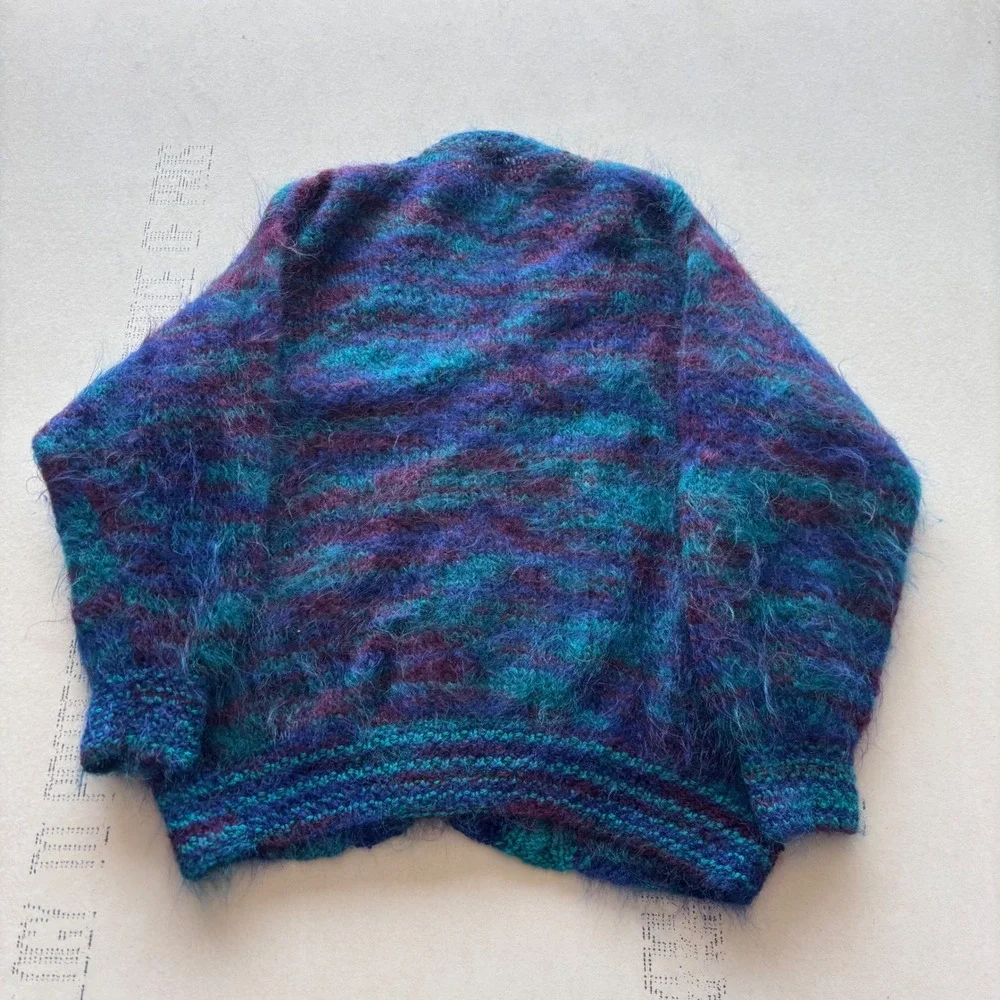 Vintage 90s New Zealand Handknits Cardigan Sweater